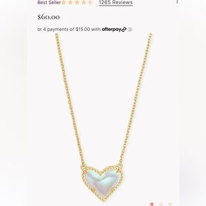 Kendra Scott Ari Heart Necklace